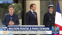 Brégançon: Emmanuel Macron rentrera à Paris demain