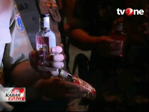 Aparat Kecamatan Tebet Razia Miras dan Tempat Kos