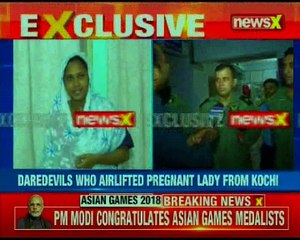 Kerala Floods: Daredevils Naval CMDR Vijay and crew on NewsX