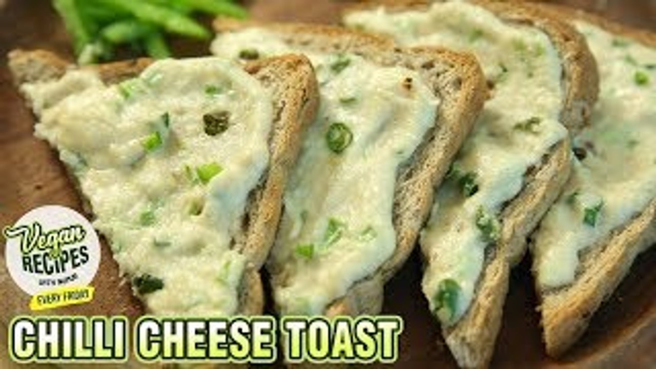 Chilli Cheese Toast Recipe - How To Make Cheese...