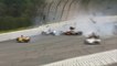Indycar: Wickens hospitalised after huge crash at Pocono