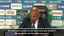 Serie A: We made too many mistakes against Sassuolo - Spalletti