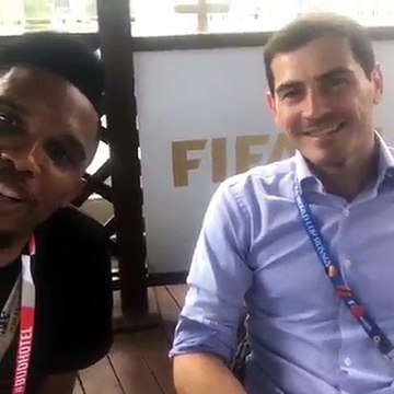 On a commencé ensemble il y’a 22ansaprès nos chemins se sont séparés et il a toujours regretté ça mi querido Amigo Iker casillas