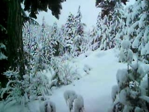 Video maison neige