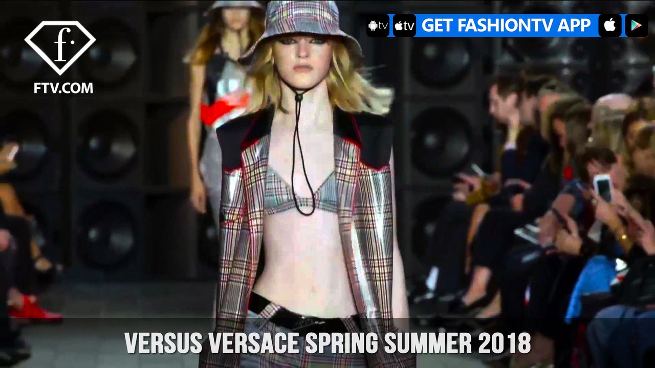 Versus Versace Spring/Summer 2018 Essence of Versus in 90's New York | FashionTV | FTV