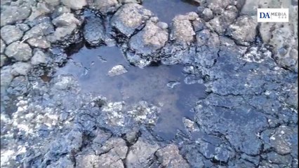 Vertido de fuel en Candelaria: pudo ser un desastre ambiental