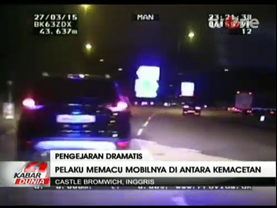 Polisi Inggris Kejar Pengemudi Ugal-ugalan Pakai Helikopter