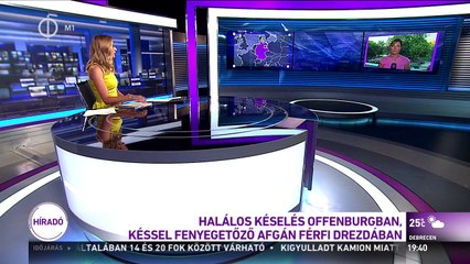 Halálos késelés Offenburgban, késsel fenyegetőző afgán férfi Drezdában