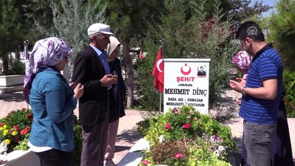 Şehitliklere bayram ziyareti - MALATYA