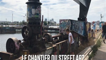 Le street art s'invite dans un chantier d'Amsterdam