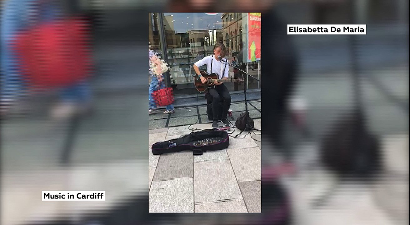 Cardiff Busker