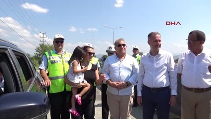 Bursa Kaymakamdan Sürücülere Bayram Şekeri Hd