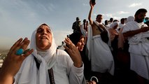 Millions of Muslims take part in annaul hajj pilgrimage