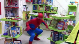 Spiderman & Batman & Deadpool. w_⁄ Superhero prank! Crazy jo...