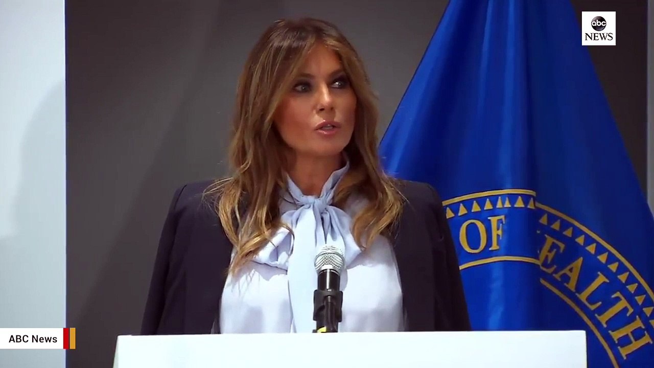 Melania Trump At Cyberbullying Summit: Social Media Can Be 'Destructive ...