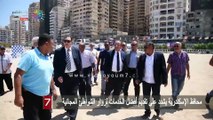 محافظ الإسكندرية يشدد على تقديم أفضل الخدمات لزوار الشواطئ المجانية