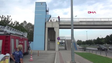 Antalya Bakım Merkezine Alınmadığı İddiasıyla İntihara Kalkıştı Hd