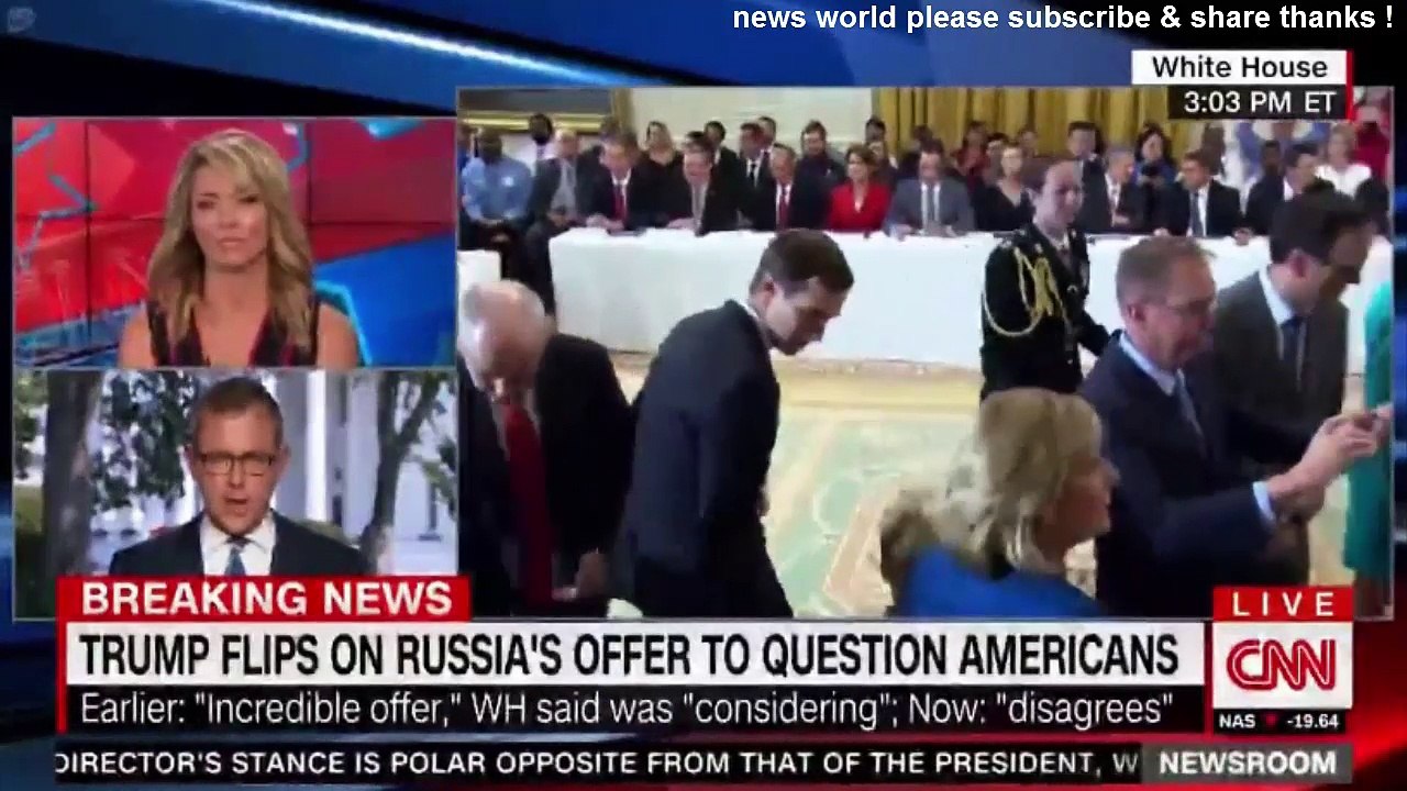 BREAKING NEWS EX INTEL CHIEF TRUMP KNEW OF RUSSIAN MEDDLING BEFORE TAKING OFFICE. CNN NEWS.