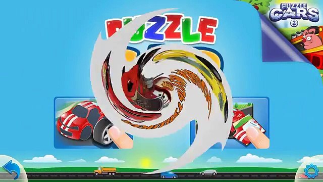 Машинки Пазлы для Детей (Такси, Автобус, Легковая машина) #мультики #game для Мальчиков