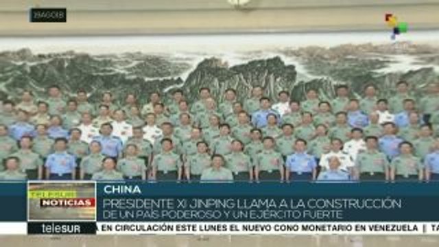 Xi Jinping llama a la construcción de un país poderoso
