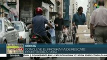 Finalizan rescates de la Troika en Grecia