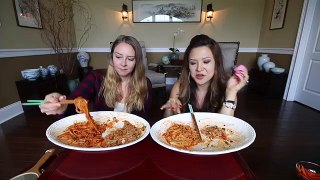 SPICY NOODLE CHALLENGE FT. MOMMY TANG MUKBANG