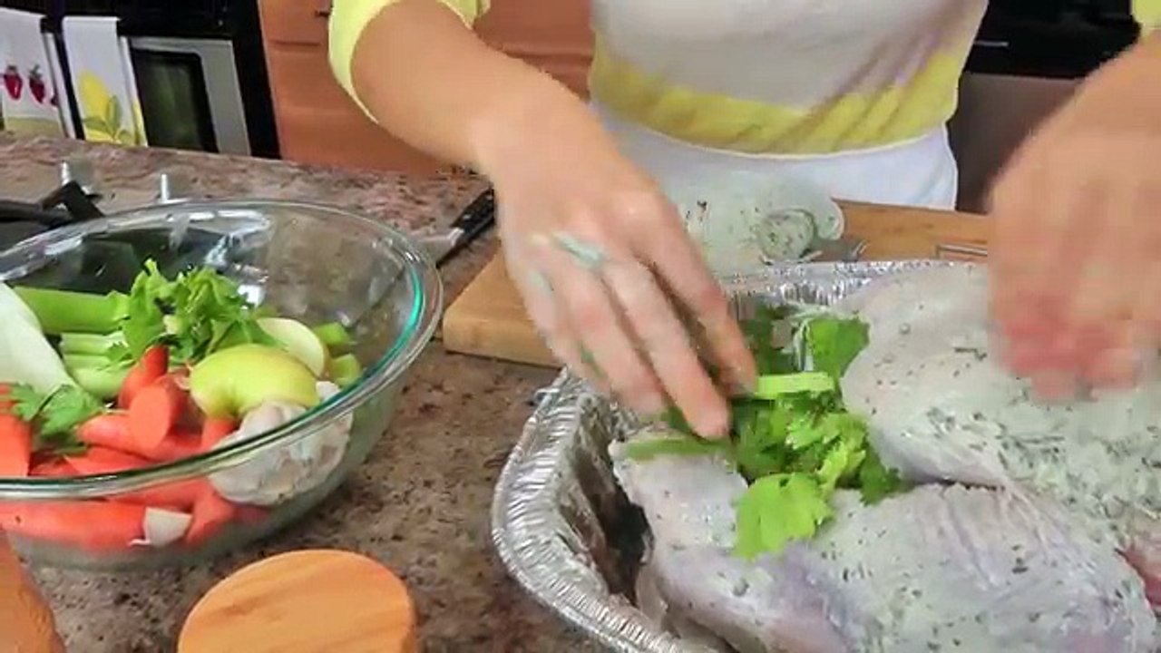 Apple Cider Glazed Thanksgiving Turkey Recipe Laura Vitale Laura in the