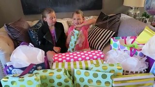 GRACELYNNS 8th BIRTHDAY PRESENT OPENING AND PARTY!