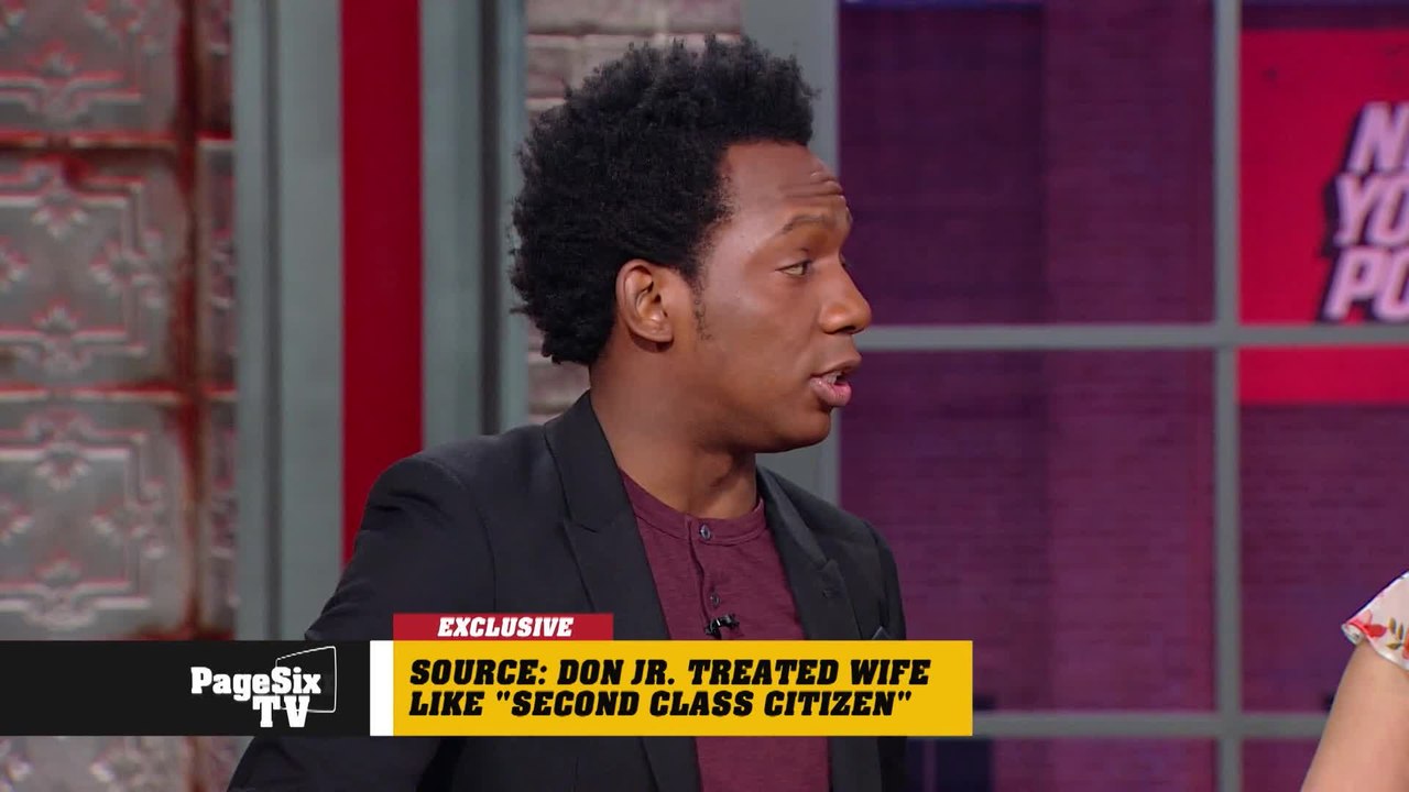EXCLUSIVE: Vanessa is divorcing @DonaldJTrumpJr because he’s cheap! Sources say he treated her like a “second class citizen,” and that’s just the tip of the iceberg! @CarlosGreer has all the details on today’s #PageSixTV!