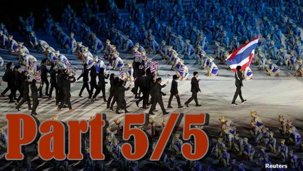 [HD1080i]Asian Games 2018 Jakarta Opening Ceremony | พิธีเปิดเอเชียนเกมส์ 2018 Part5/5