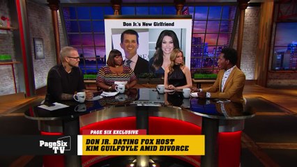 EXCLUSIVE: His divorce from @MrsVanessaTrump isn't final yet, but @DonaldJTrumpJr is already moving on with #TheFive co-host @KimGuilfoyle! #PageSixTV has the details of his FOX-y new romance!
