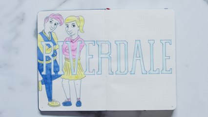 Riverdale Themed Spreads For Your Bullet Journal | Plan With Me