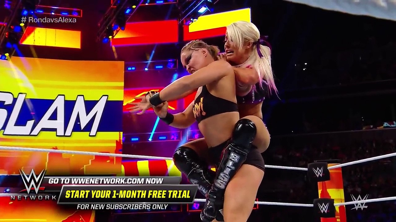 Ronda Rousey thoroughly thrashes Alexa Bliss: SummerSlam 2018 (WWE Network Exclusive)