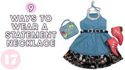 9 Ways To Wear A Statement Necklace | Style Lab