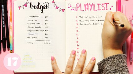 Party Planning Spread Ideas For Your Bullet Journal | Plan With Me