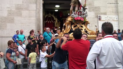 Trentola Ducenta (CE) - L'intronizzazione del simulacro di San Giorgio (19.08.18)