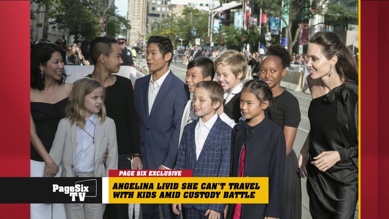 EXCLUSIVE: Divorce talks between #AngelinaJolie and #BradPitt have hit a new snag -- and Angelina is livid! What's going on now? #PageSixTV