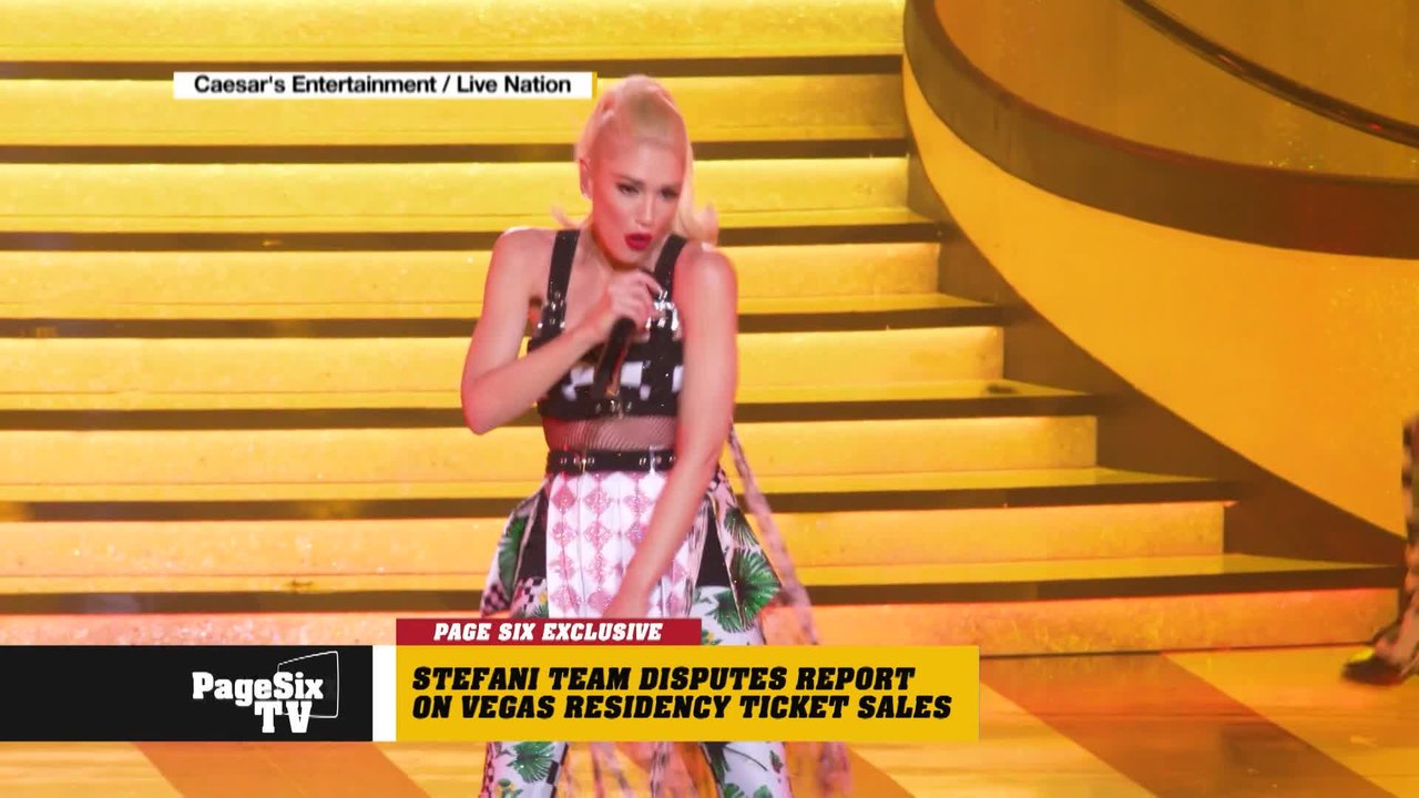 Word on the street is ticket sales for @GwenStefani's Las Vegas residency - #Vegancy - are not good! But she's hollering back! Her team tells #PageSixTV that s*** is bananas, b-a-n-a-n-a-s!