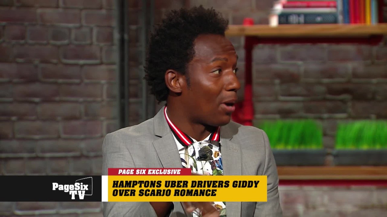 Your #Uber driver is only five minutes away... from gushing about the romance between @ColinJost and #ScarlettJohansson! #PageSixTV has the scoop on the car convo that's taken over the Hamptons!