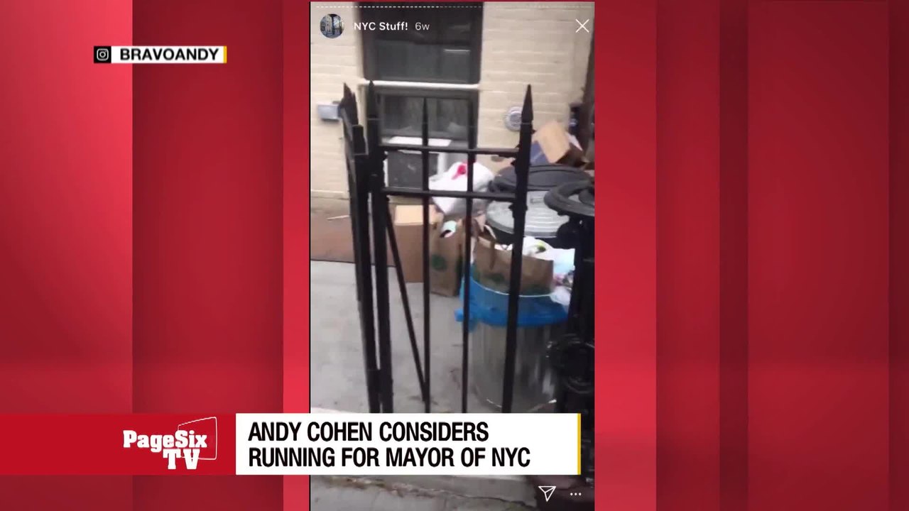 The honorable @Andy Cohen, mayor of #NYC?! Will the #RealHousewives producer really make a run? We'll all #WatchWhatHappens in November 2021! #PageSixTV