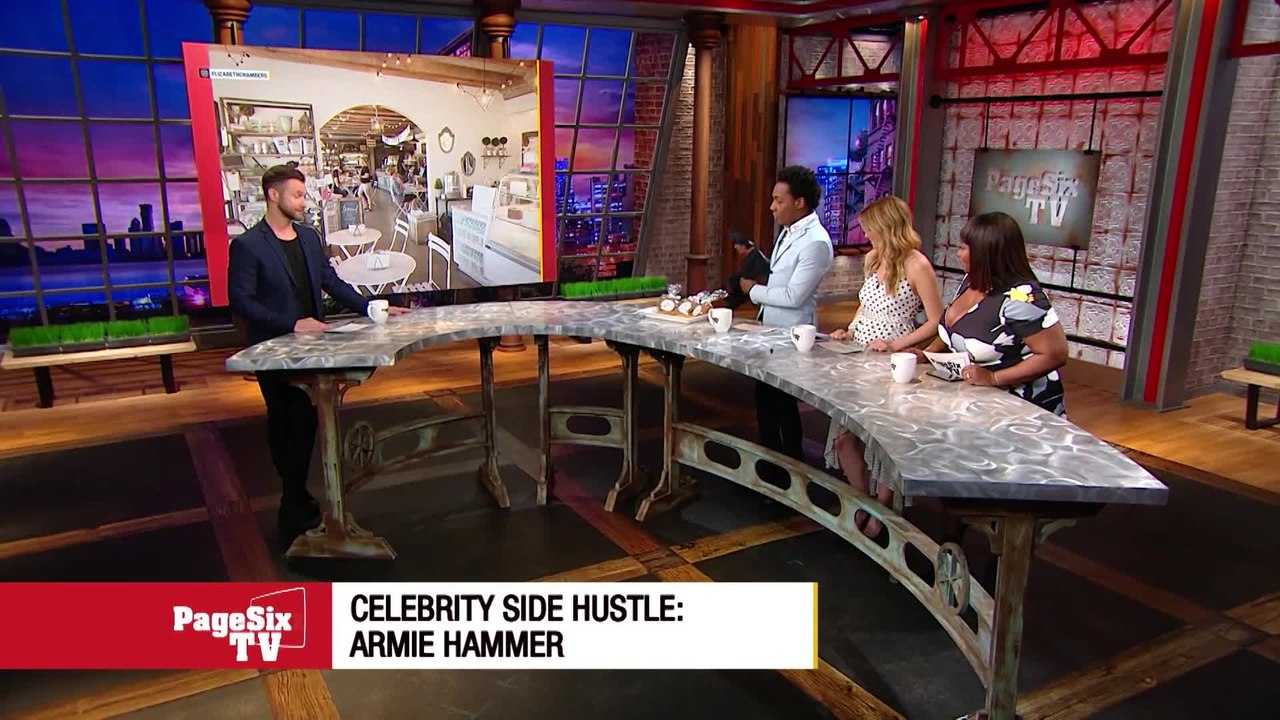 Did you know @armiehammer and his wife @EChambers are the owners of @BIRDbakery in #Texas? Mmm, mmm, mmm! We ordered some of their tasty treats and tried them on today's #PageSixTV! #CelebritySideHustle