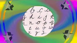 Cursive Writing | Writing Small Alphabets in Cursive | Alphabets in Cursive Letters | ABC