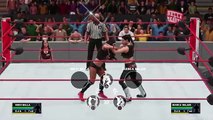 WWE 2K18 RAW NIKKI BELLA (WITH BRIE BELLA) VS BIANCA BELAIR