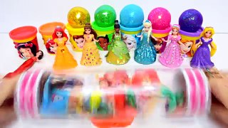 Play Doh Mermaid Sparkle Dresses Making for Disney Princess