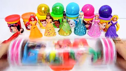 Play Doh Mermaid Sparkle Dresses Making for Disney Princess