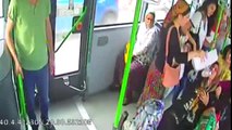 Otobüs Şoförü Kalp Krizi Geçiren Kadını Hastaneye Ulaştırdı