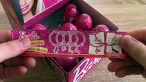 9 Barbie surprise chocolate eggs | Huevos sorpresa Ovetti sorpresa di Barbie Opening