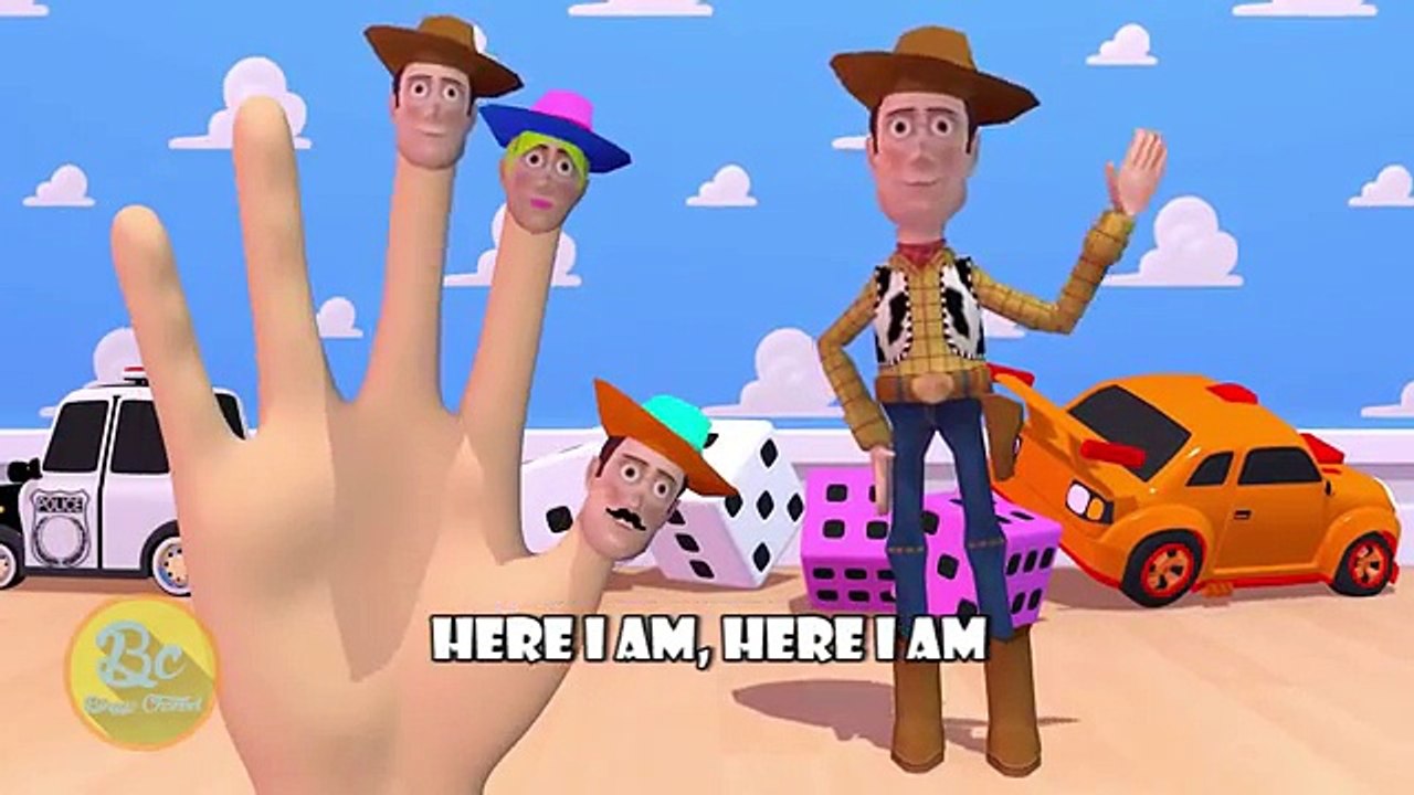 Woody Toy Story Finger Family | Nursery Rhymes and Kids Song | 3D Animation