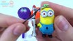 Play Doh Lollipop Colours Rainbow Smiley Surprise with Toys Minions Zootopia Angry Birds C
