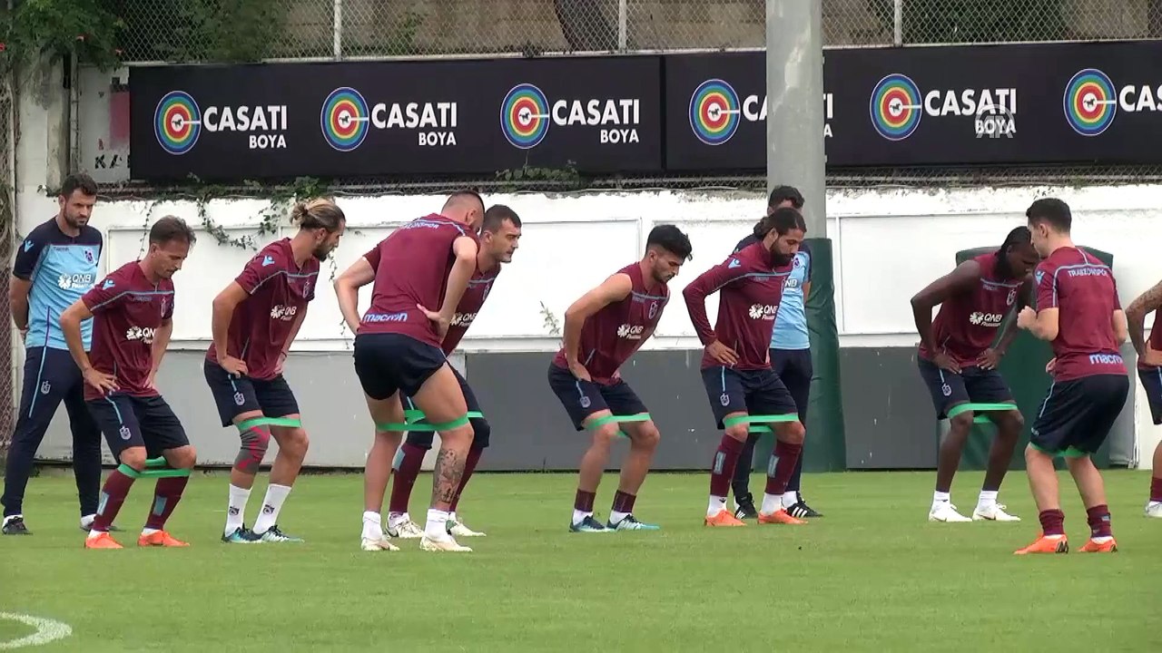 Trabzonspor, MKE Ankaragücü maçı hazırlıklarına başladı - TRABZON